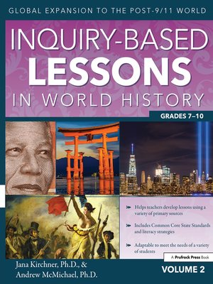 cover image of Inquiry-Based Lessons in World History